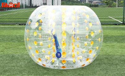 playing playful and cute zorb ball